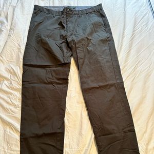Gray banana republic straight leg chinos size 36x34